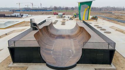 開心!投資1.8億元的清豐極限運(yùn)動(dòng)基地已建成完工!